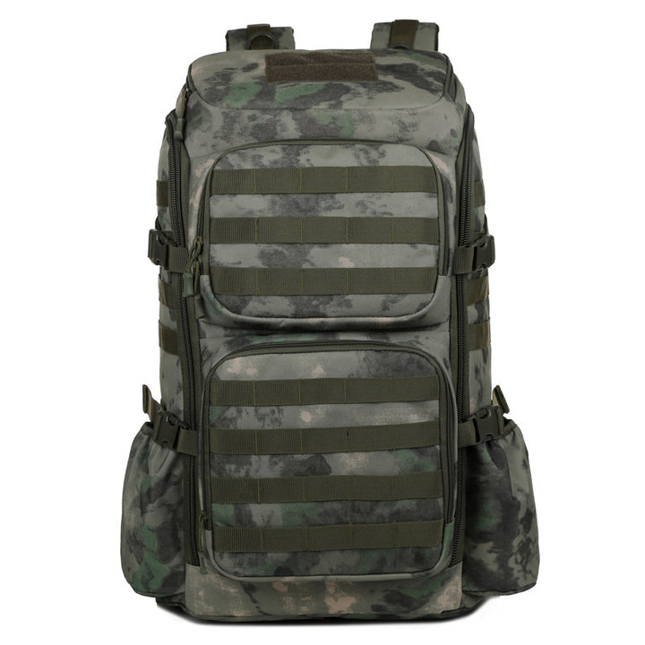 Tactical Camo Exploration Backpack Bowlift