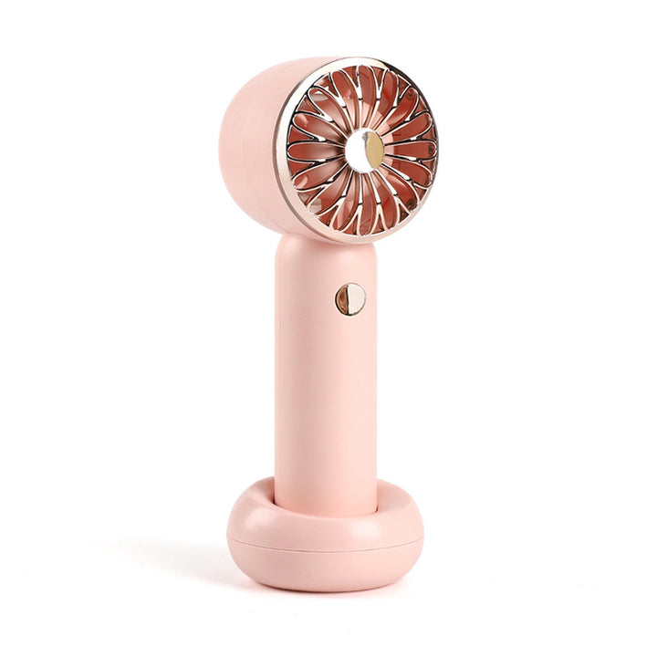 Ladies Portable Hand Fan with Powerful Battery and Stylish Design Bowlift