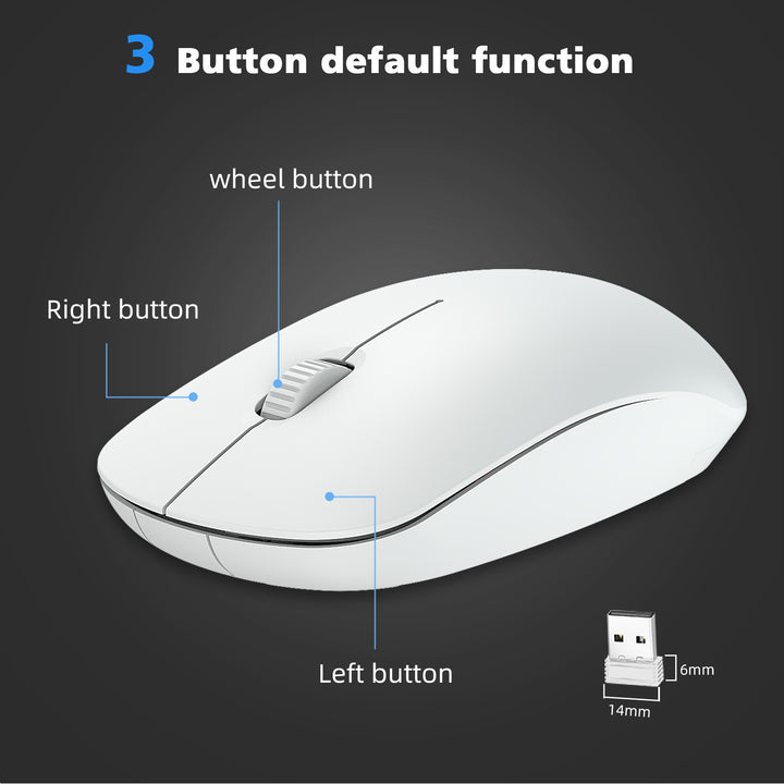 Cute Wireless Computer Mouse Bowlift