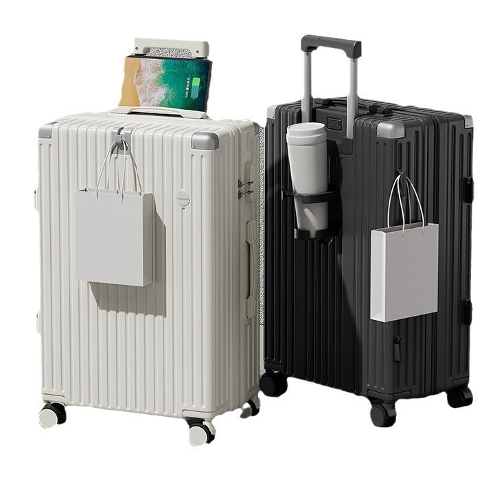 Expandable Hard-Shell Rolling Luggage Bowlift