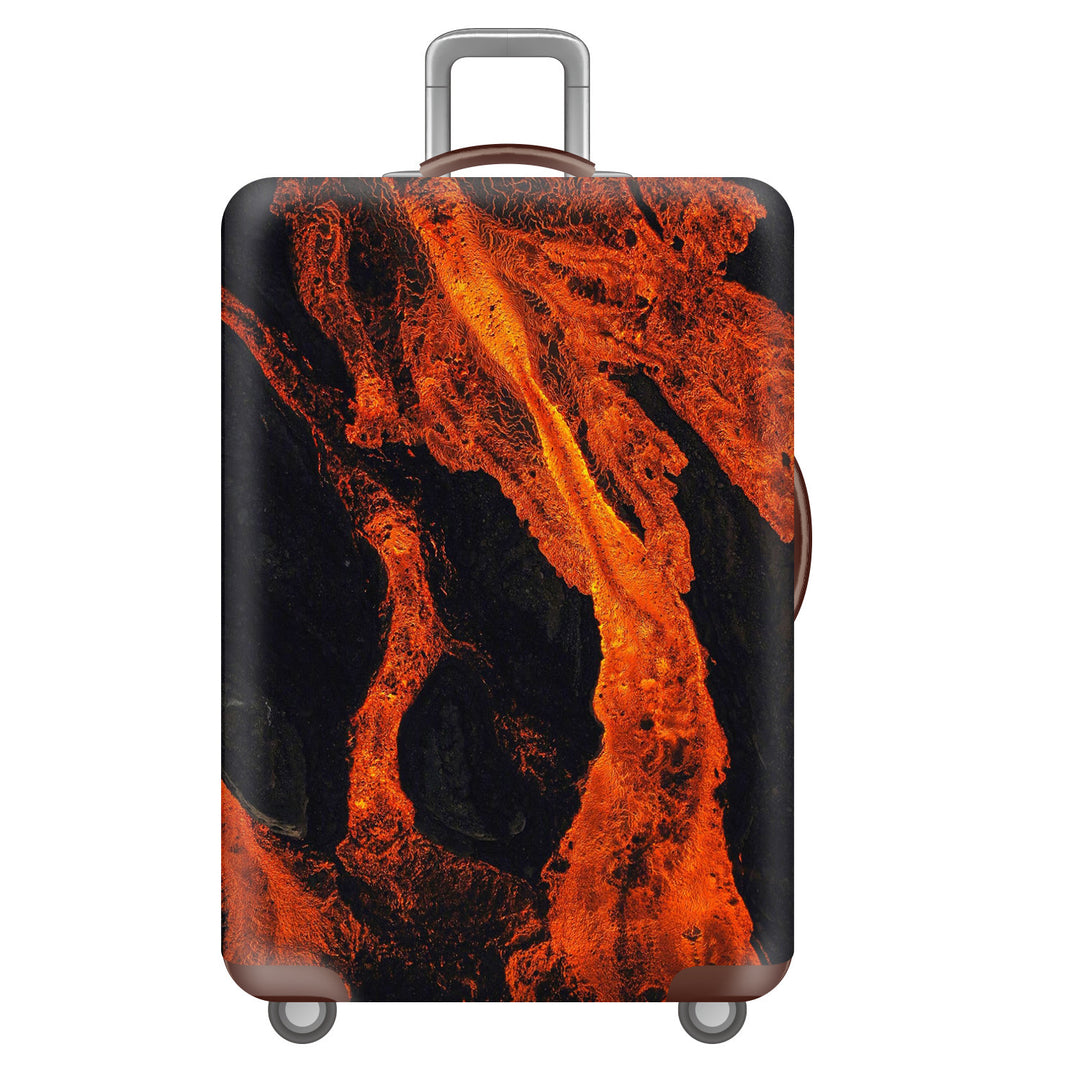 Men's hard-shell suitcase with unique skull design Bowlift