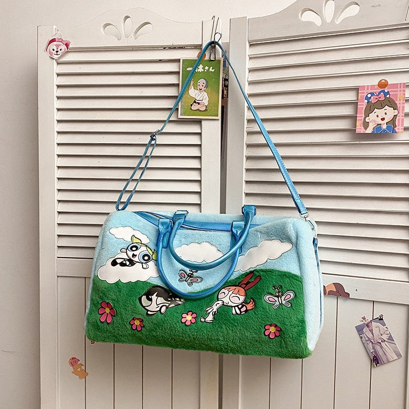 Stylish Cartoon-Inspired Tote Bag Bowlift