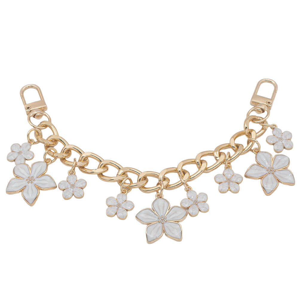 Playful Floral Charm Bracelet Bowlift