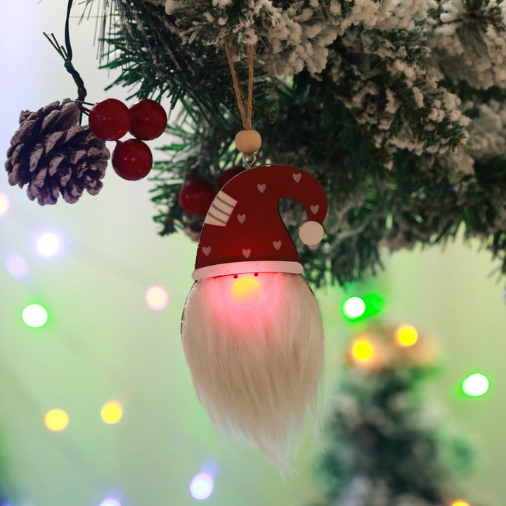 Cute Christmas decoration with LED light Bowlift