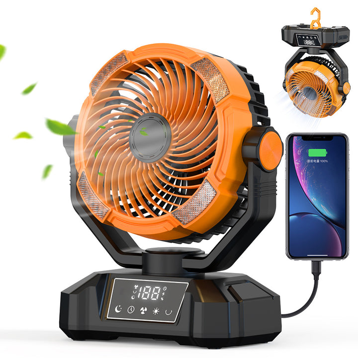 Portable Rechargeable Outdoor Cooling Fan Bowlift