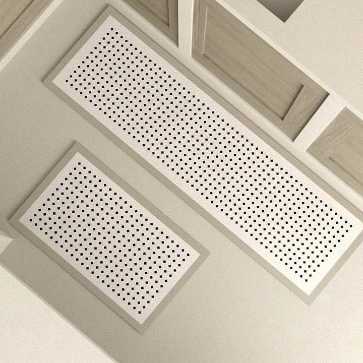 Stylish Textured Kitchen Runner Mat Bowlift