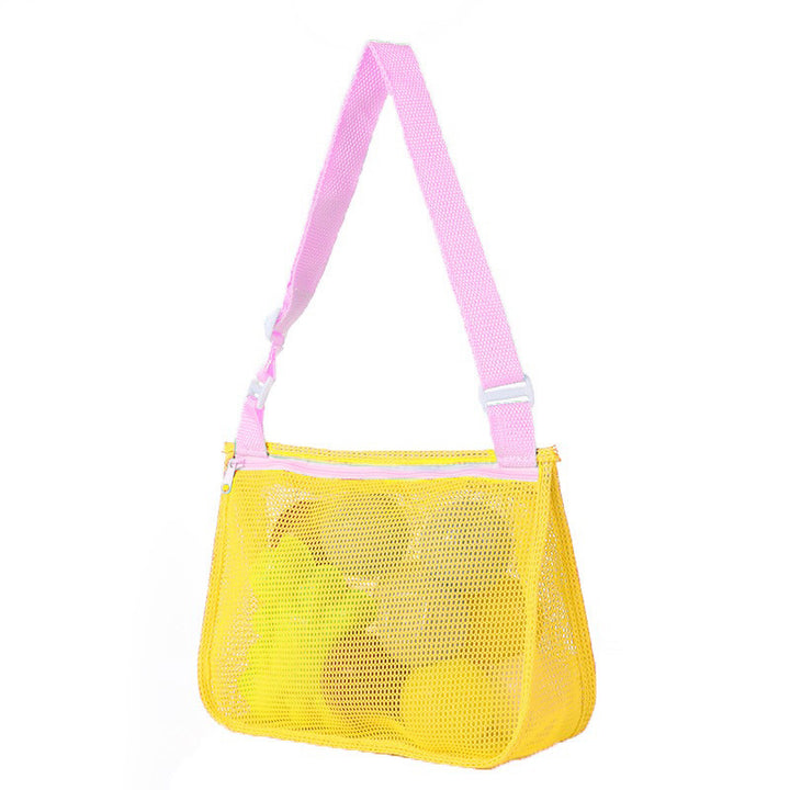 Flexible Net Pocket with Adjustable Shoulder Strap Bowlift