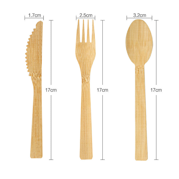 Eco-Friendly Bamboo Cutlery Set Bowlift