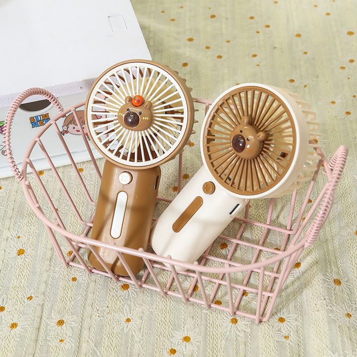 Portable mini handheld fan with animal design Bowlift