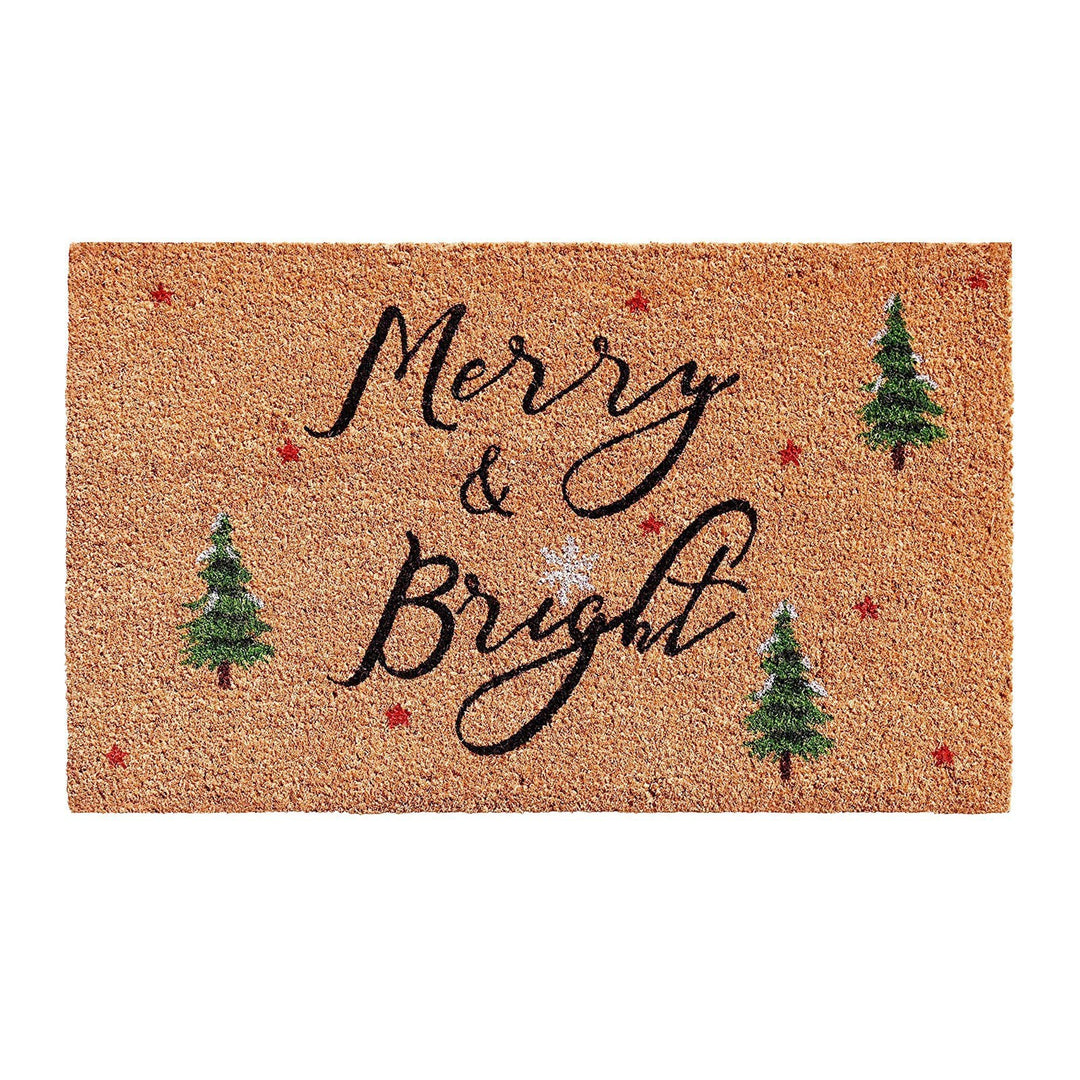 Personalized Holiday Welcome Mat Bowlift