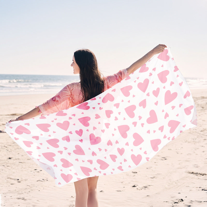 light beach towel with creative jellyfish design Bowlift