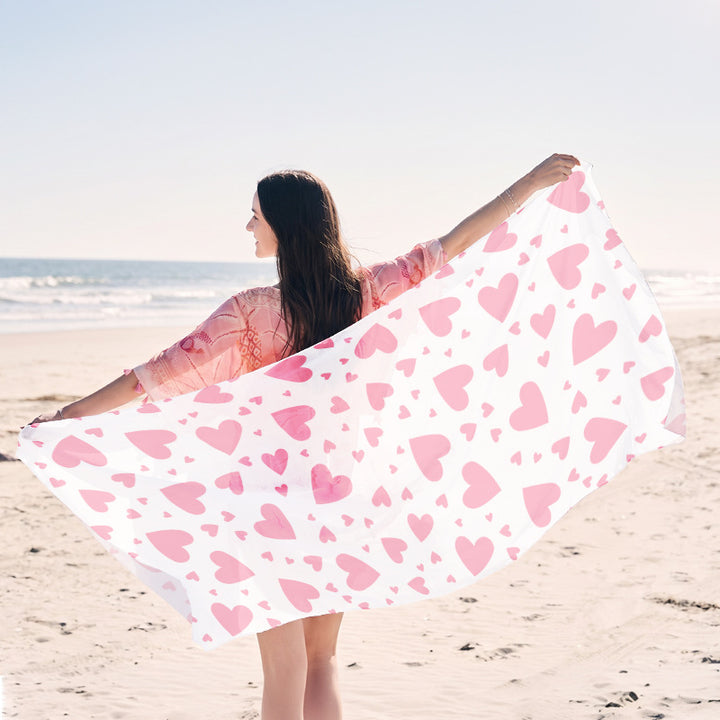 Beach towel in elegant jellyfish design Bowlift