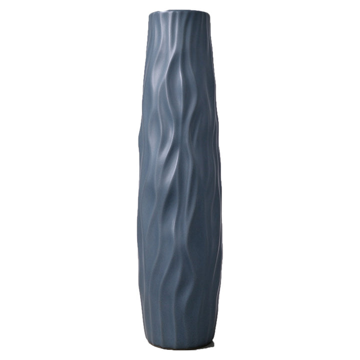 Contemporary Tall Wave Vase Bowlift