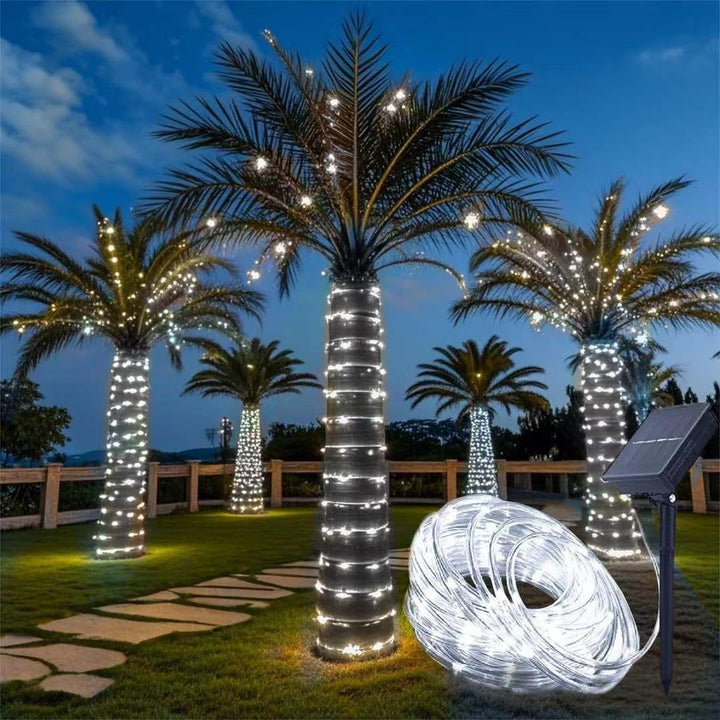 Solar Outdoor Waterproof LED Fairy Rope Lights For Tree And Landscape Wrapping Bowlift