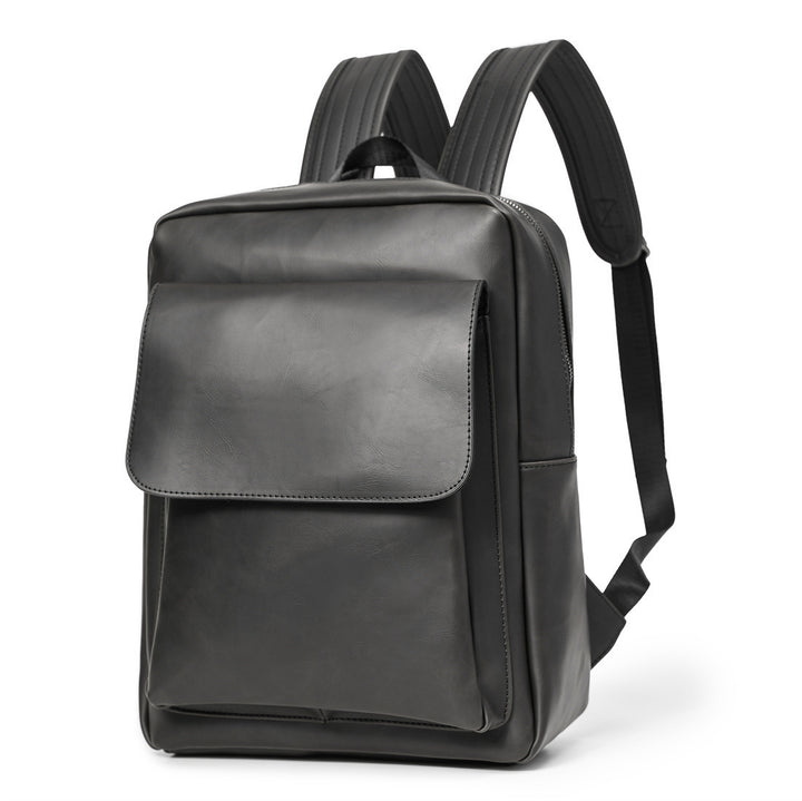Elegant Backpack Made of High-Quality Faux Leather with Multifunctional Compartments Bowlift