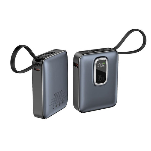 Portable power bank with integrated LED display and fast charging function Bowlift