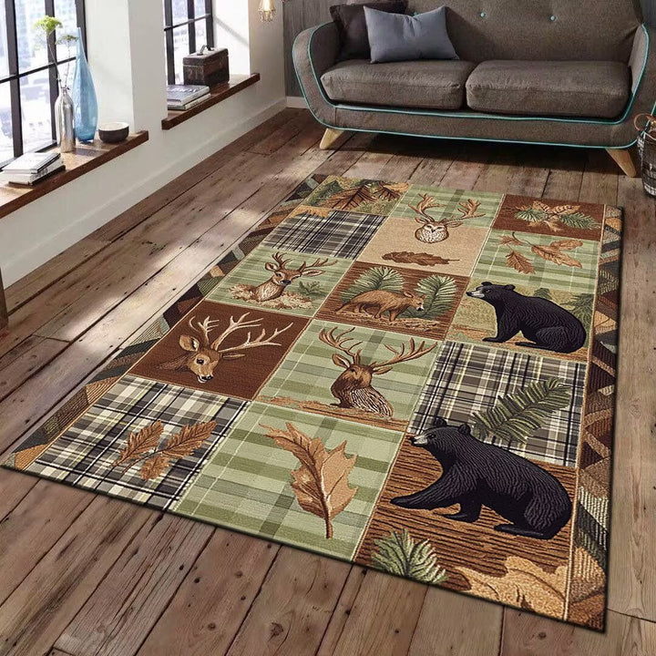 Decorative Area Rug Bowlift