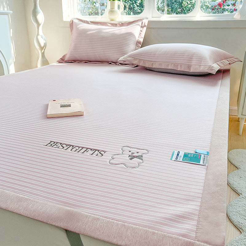 Striped Cotton Bedspread