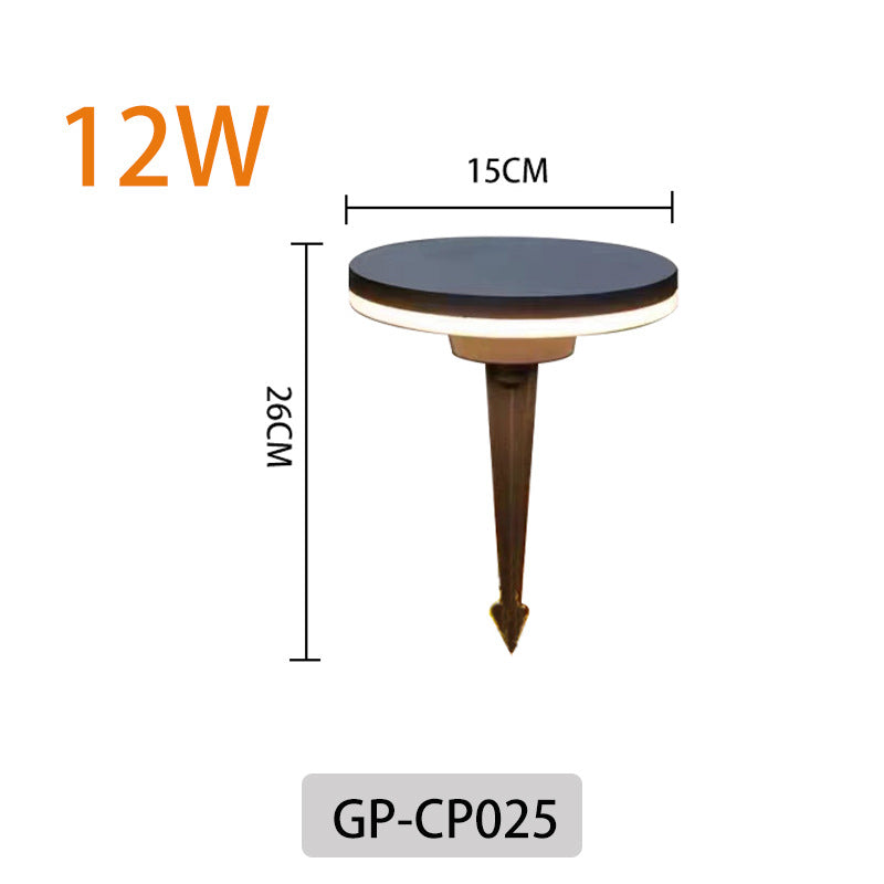 Modern Outdoor Decorative Bollard Light
