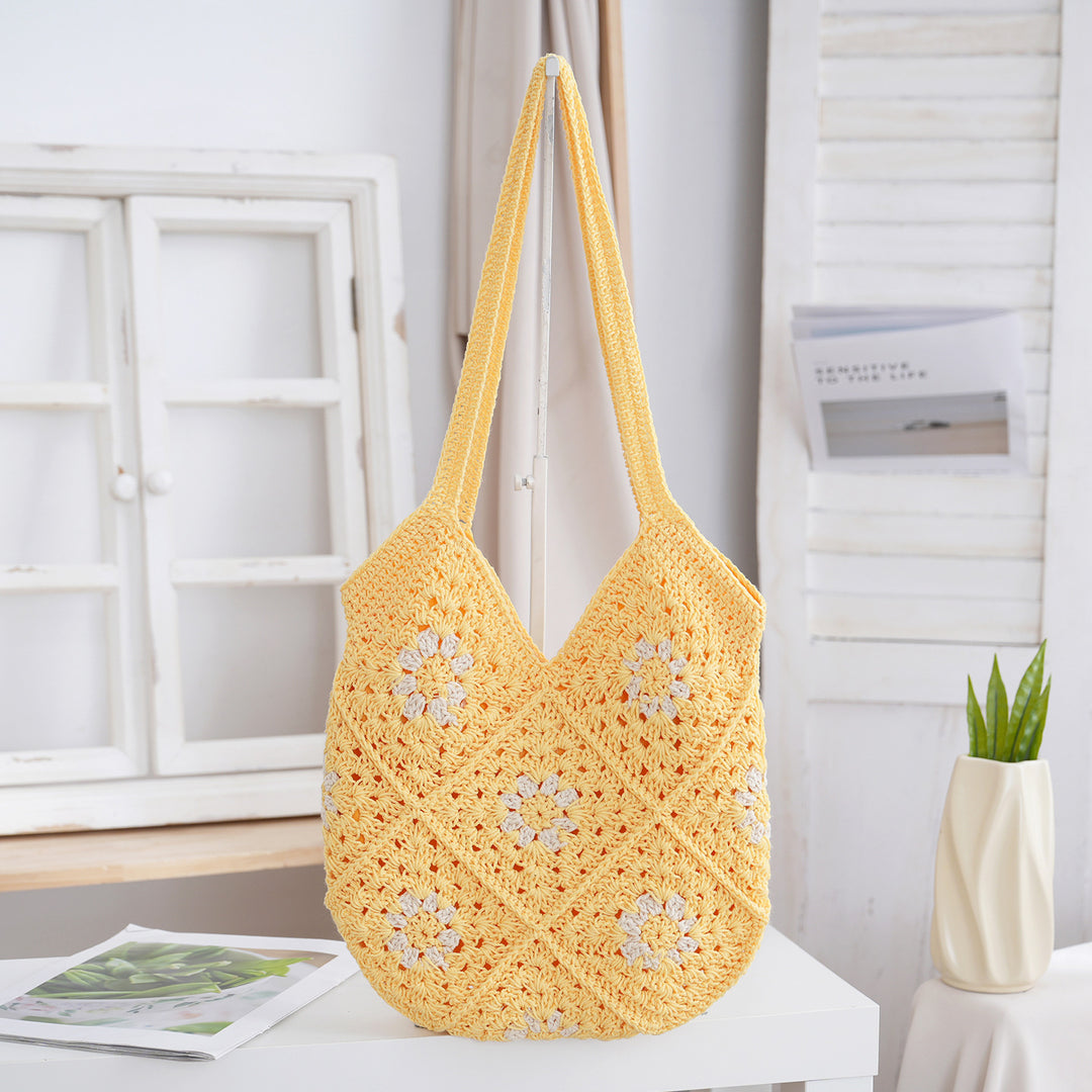 Handmade straw bag Bowlift