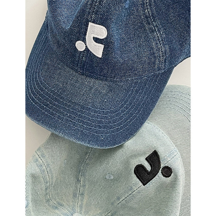 Women's Denim Adjustable Baseball Cap Bowlift