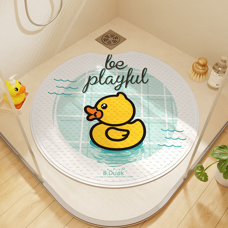 Playful Duck Bath Mat Bowlift