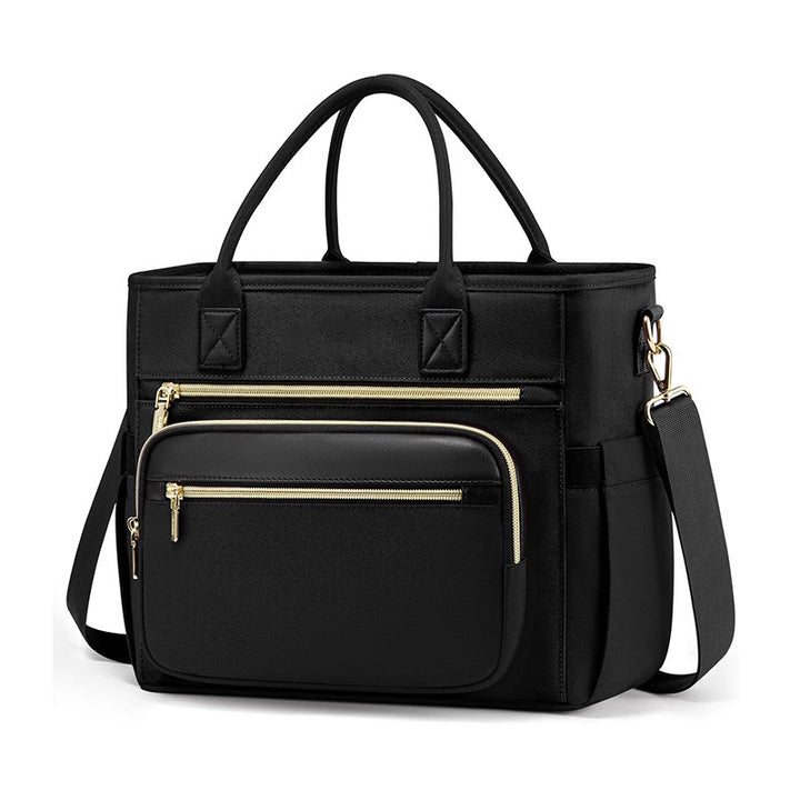 Elegant multifunctional handbag with numerous compartments Bowlift