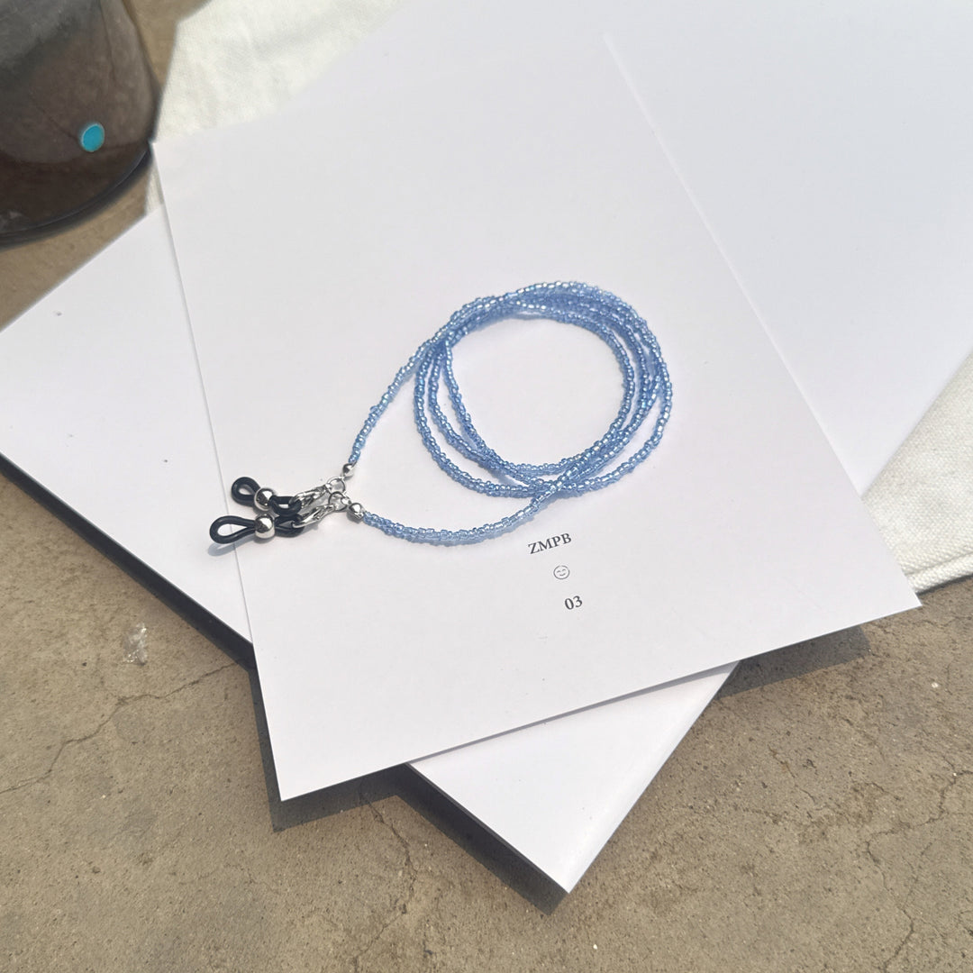 Colorful Bead Eyewear Chain Bowlift