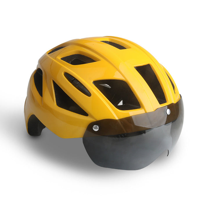 Multi-Functional Cycling Helmet with Visor Bowlift