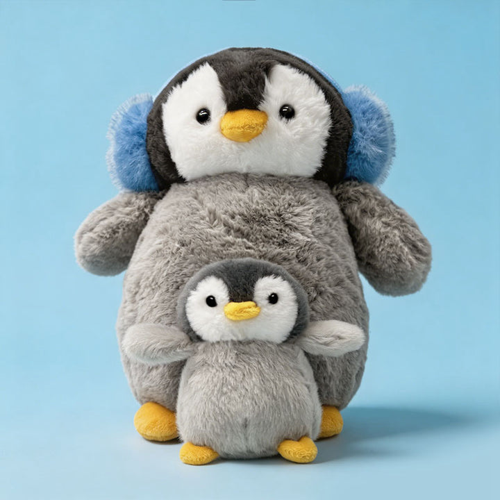 Plush Turtle with Nesting Baby on Shell Cuddle Pillow Bowlift
