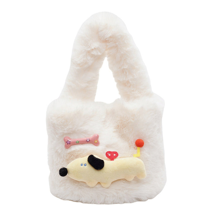 Plush Tote Bag Bowlift