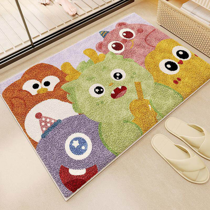 Fun Monster-Themed Bathroom Mat Bowlift