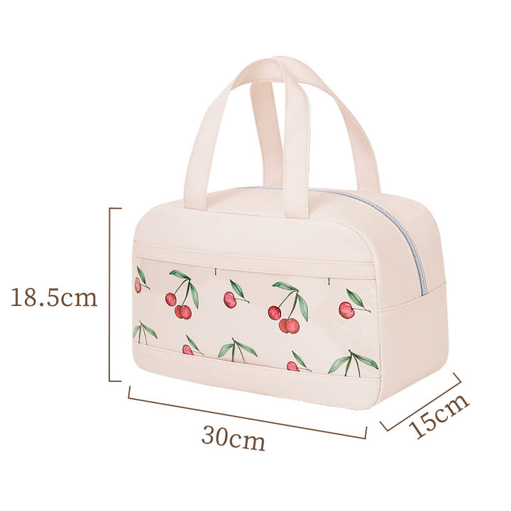 Insulated Lunch Bag with Stylish Blueberry Design Bowlift