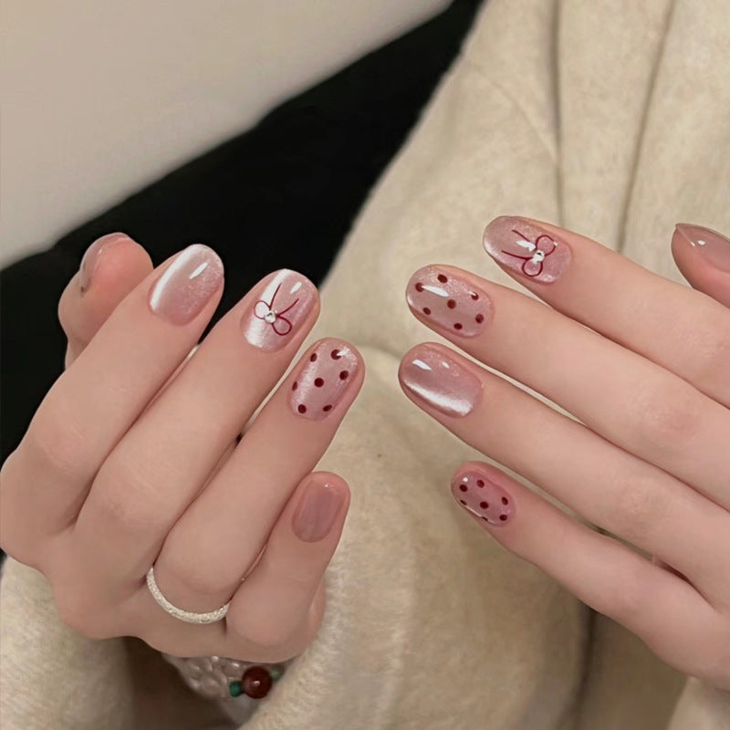 Acrylic Stiletto Press-On Nails Bowlift