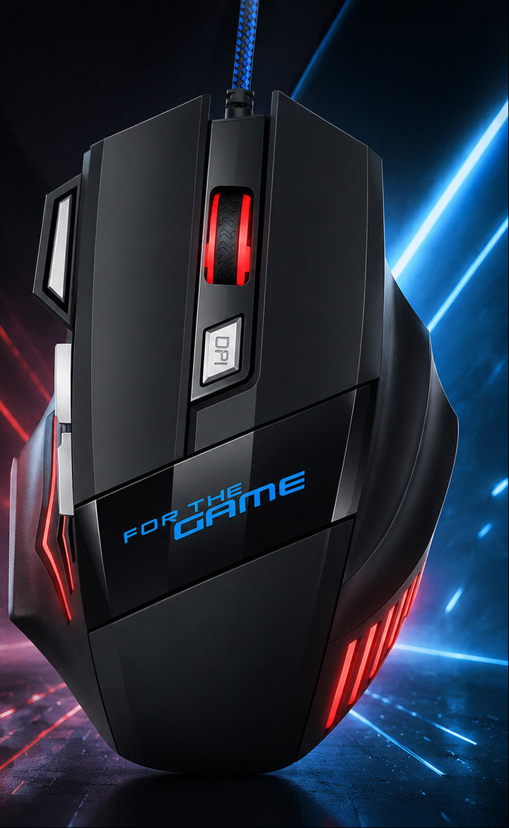 High-Precision Gaming Mouse Bowlift