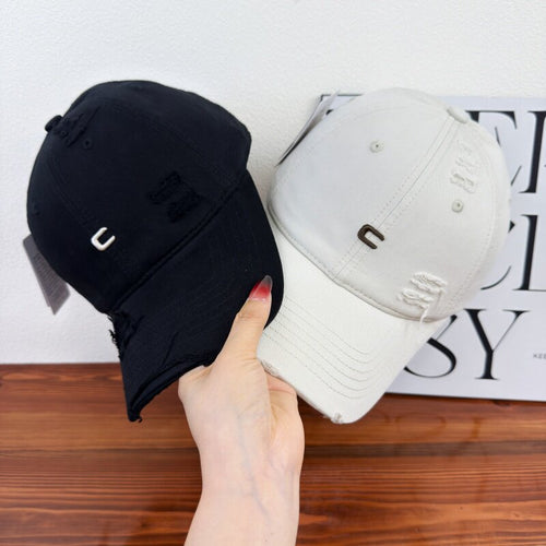 Men's Distressed Cap Bowlift