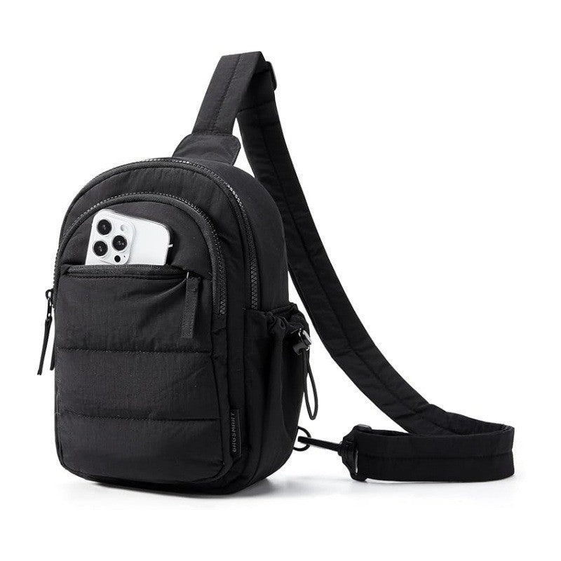 Practical shoulder bag with additional compartment Bowlift
