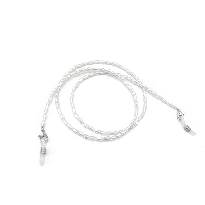 Elegant Pearl Bead Eyewear Chain Bowlift