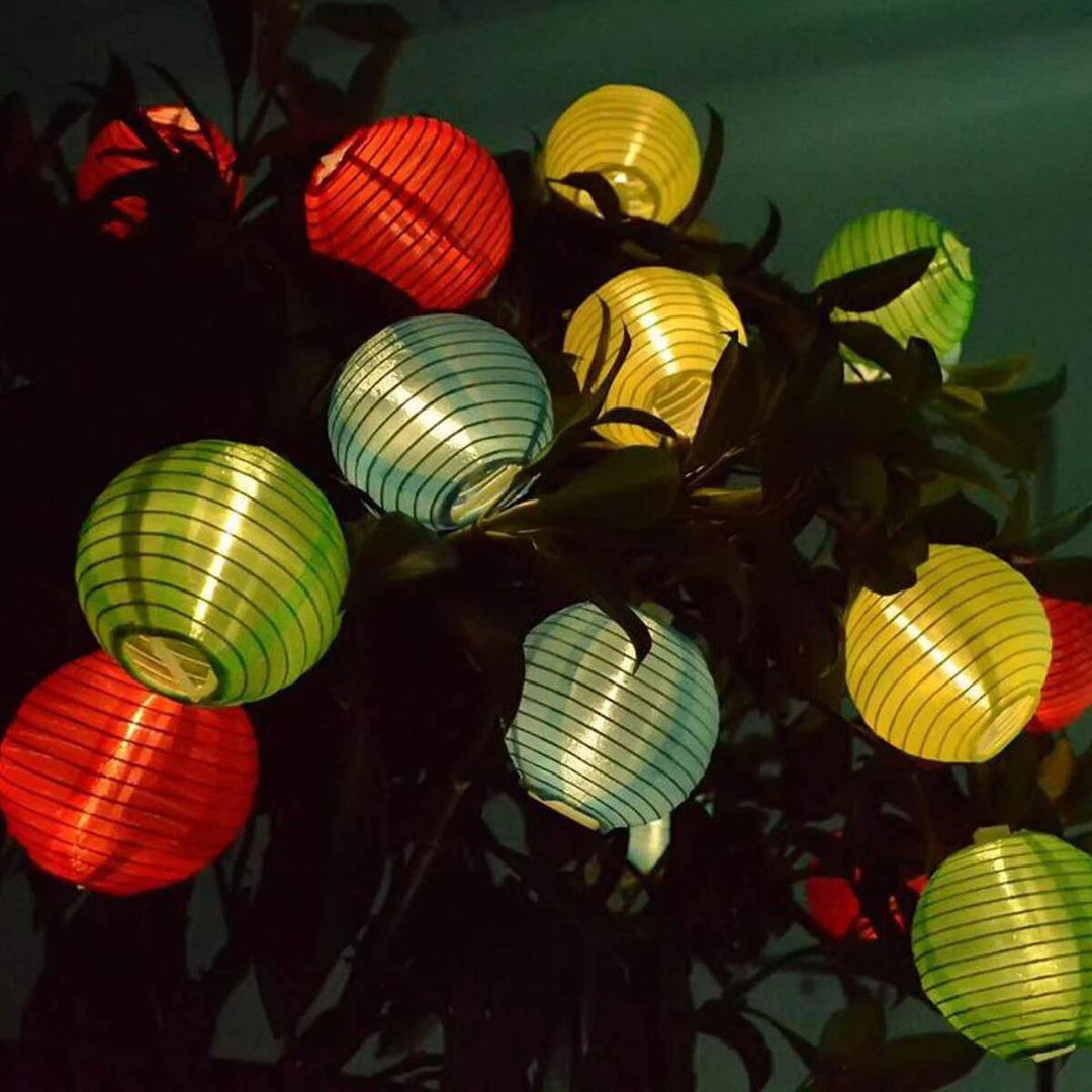 Decorative LED Lantern String Lights Bowlift