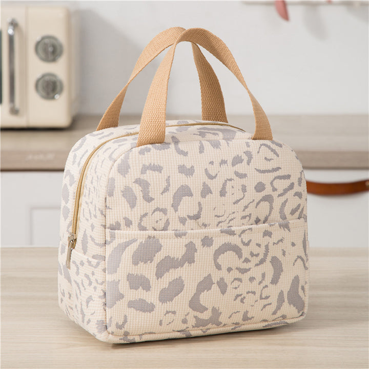 Insulated Lunch Box with Stylish Print Bowlift
