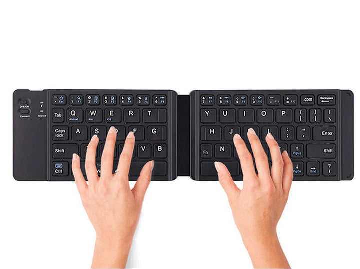 Folding Portable Bluetooth Keyboard Bowlift