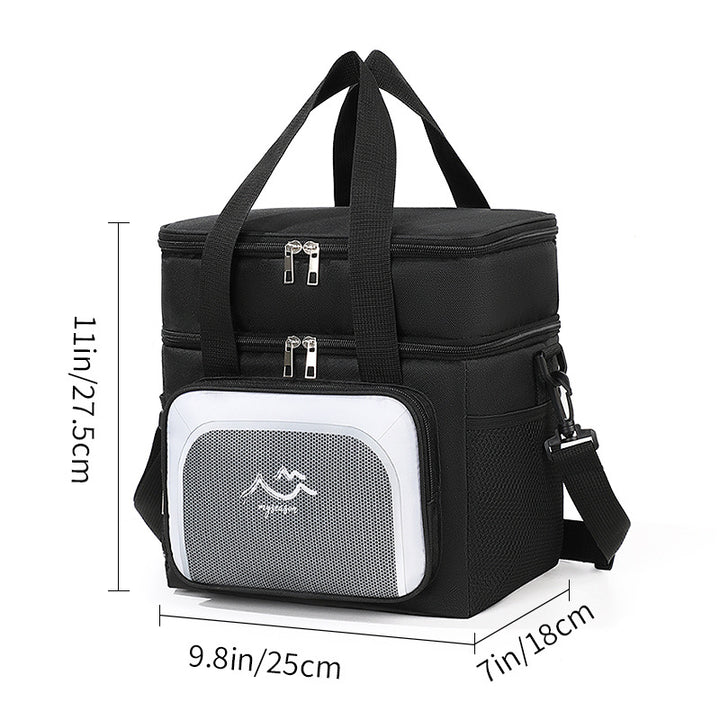 Insulated Multi-Level Cooler Bag Bowlift