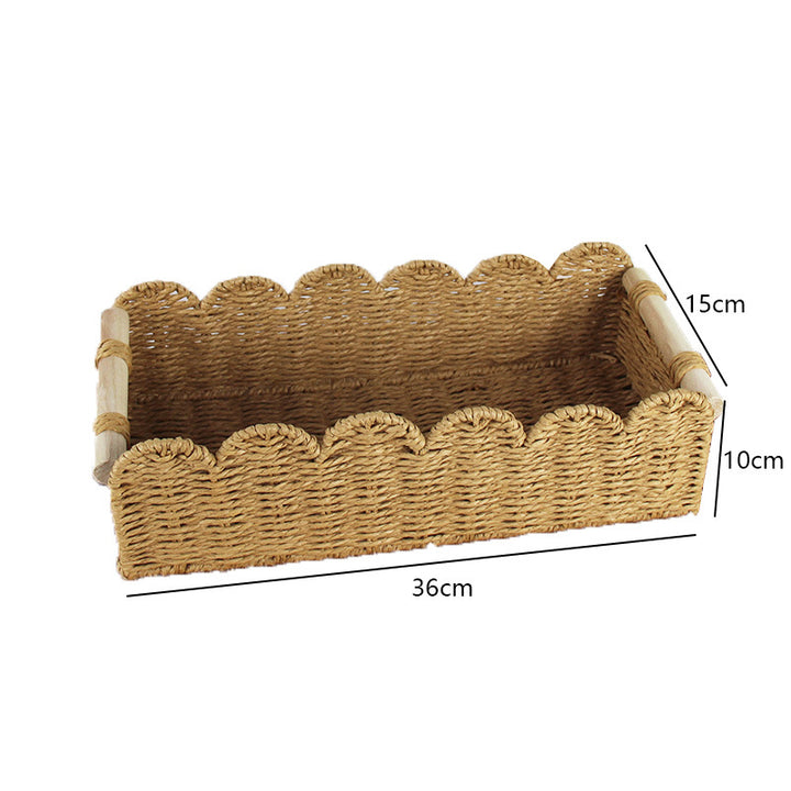 Woven Storage Organizer Basket Bowlift