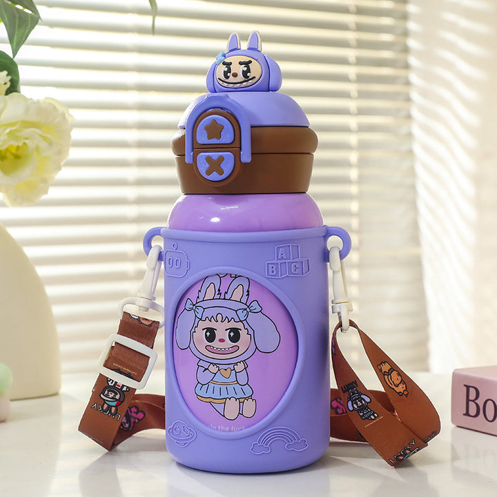 Creative water bottle with funny animal design Bowlift