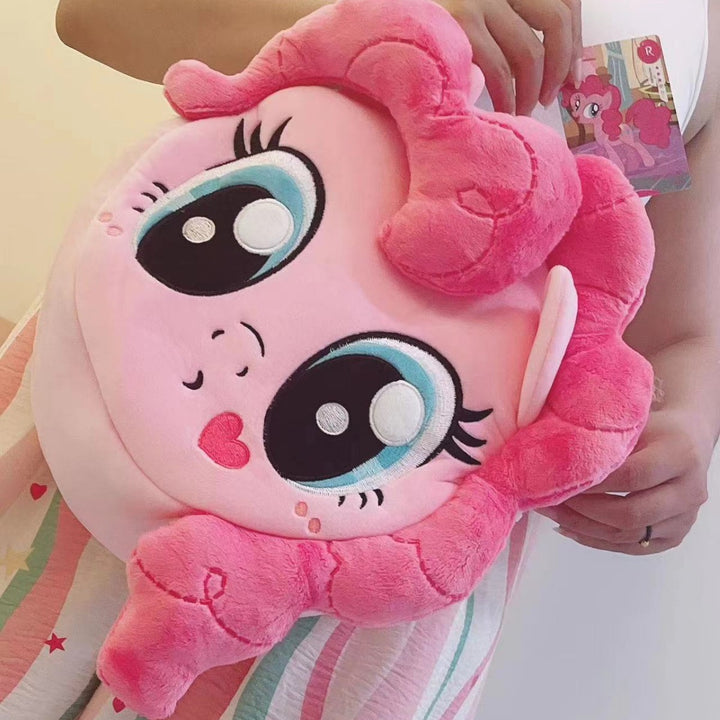 Plush shoulder bag with character design Bowlift