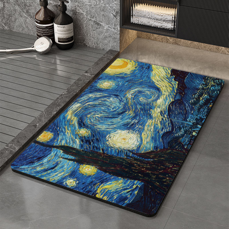 Decorative Bath Mat Bowlift