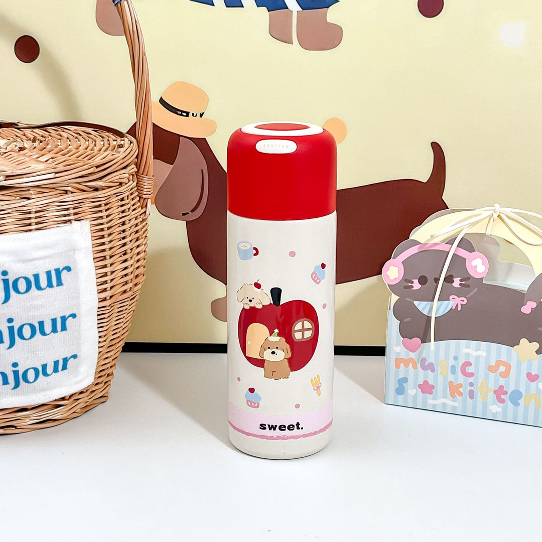 Insulated drinking bottle with cheerful and colorful design Bowlift