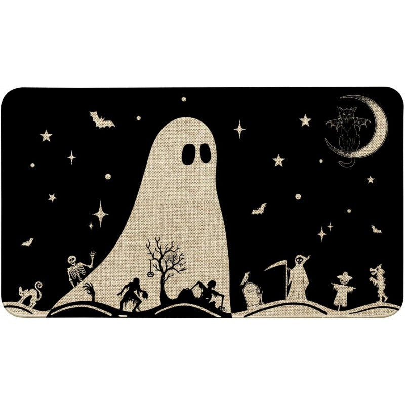 Halloween-Themed Welcome Mat Bowlift