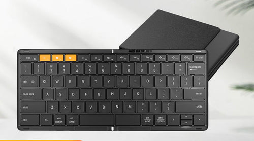 Ultra-Slim Portable Bluetooth Keyboard with Multi-Device Capability Bowlift