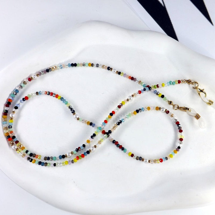 Playful Bead Glasses Chain Bowlift